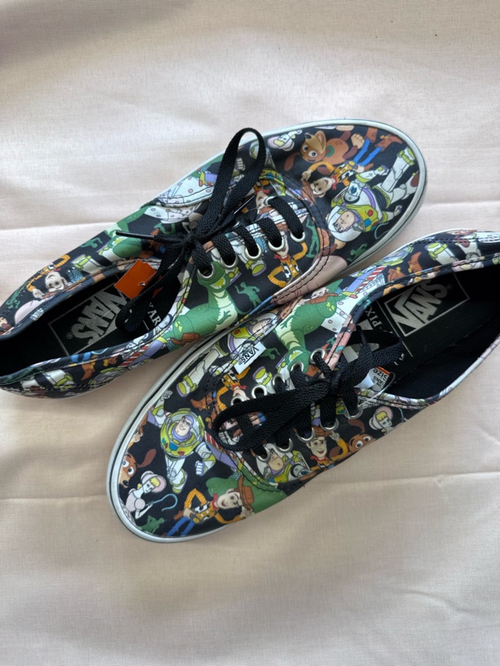 Vans Black Multi Toy Story Print Sneakers